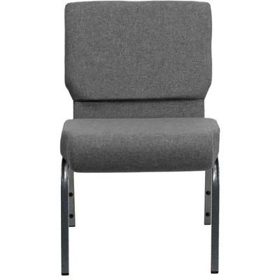 comprar Sillones de iglesia apilables y acolchados sillas de auditorio grises sillas de asiento para la escuela Fabricación en línea
