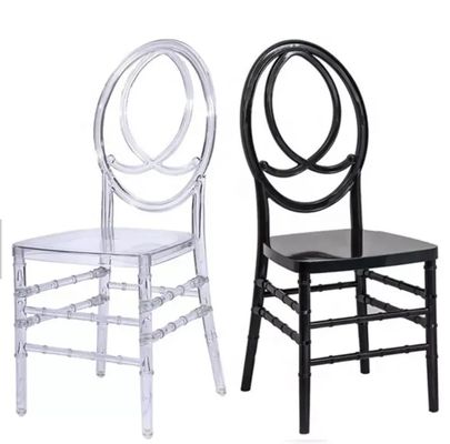 comprar OEM silla de resina acrílica Phoenix sillas modernas de resina blanca Chiavari Fabricación en línea