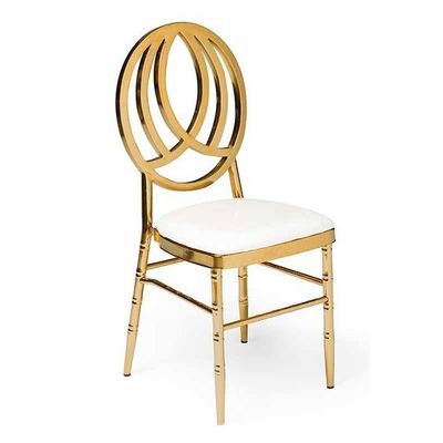 comprar Apartamento sillas de Chiavari doradas sillas de Chiavari doradas con cojín blanco Fabricación en línea