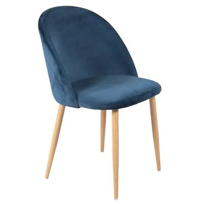 comprar Piernas de madera personalizables de tela de terciopelo sillas de restaurante para muebles de comedor Fabricación en línea