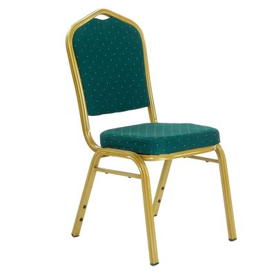 comprar Salón de reuniones Comerciante de metal de aluminio marco de terciopelo banquetes sillas con cojín de esponja Fabricación en línea