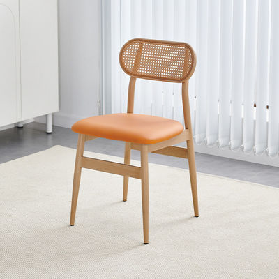 OEM ODM silla de comedor de ratan de madera de vícara y sillas de comedor de madera