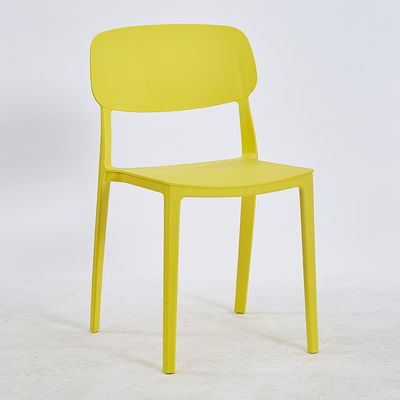 Embalaje de correos Y Jardín apilable Restaurante Colores de plástico Sillones para comedor Muebles de comedor