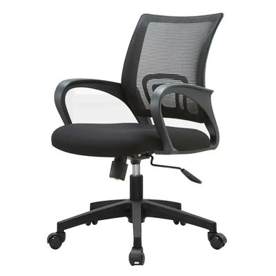 Silla de oficina de malla contemporánea giratoria en la parte media de la espalda Silla giratoria de personal de oficina