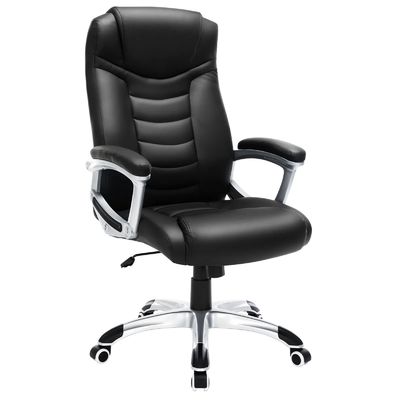 Silla ejecutiva de cuero ergonómico giratorio ODM Silla de oficina ejecutiva ergonómica