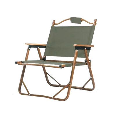 Silla Kermit plegable al aire libre - tubo cuadrado, diseño audaz, ultra - portátil para camping y ocio